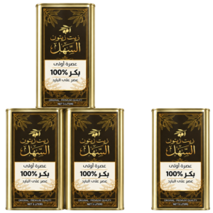بكج زيت زيتون السهل 5 لتر - اطلب 3 واحصل على الرابعة مجاناً